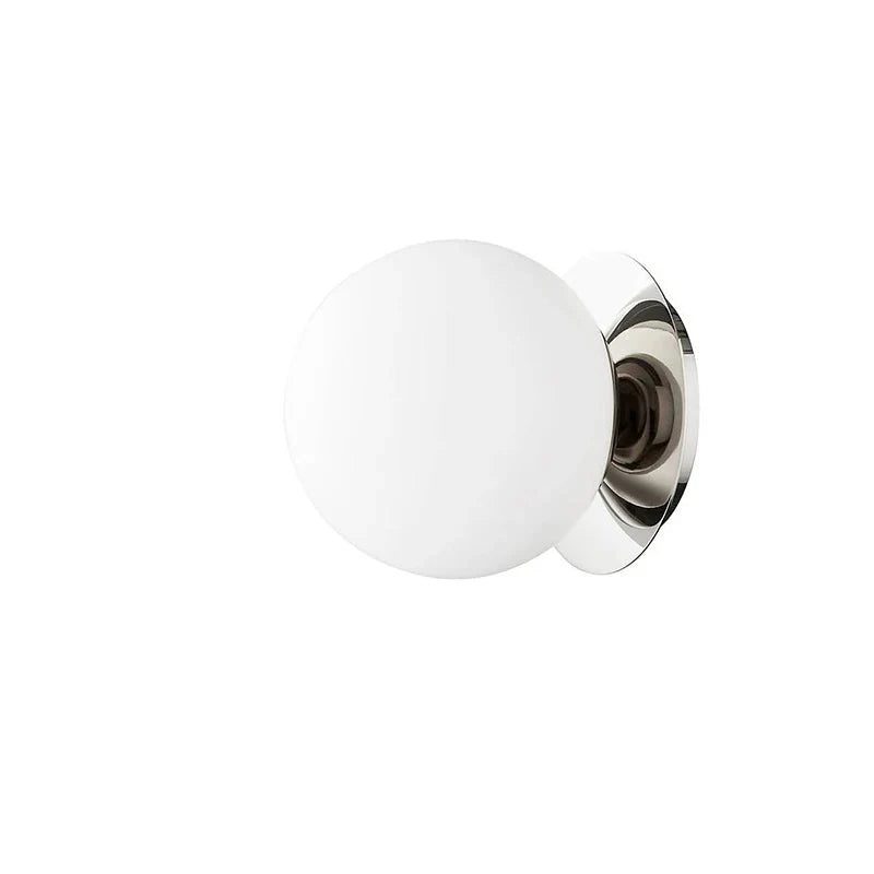 Nordic Opal Globe Glass Wall Lamp