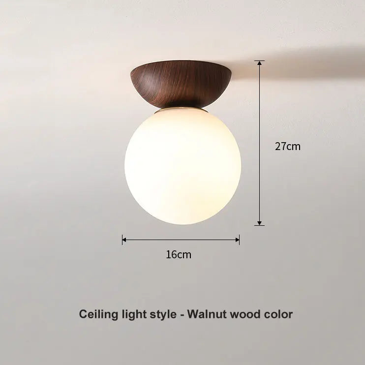 Nordic Opal Glass Ball Ceiling & Pendant Light