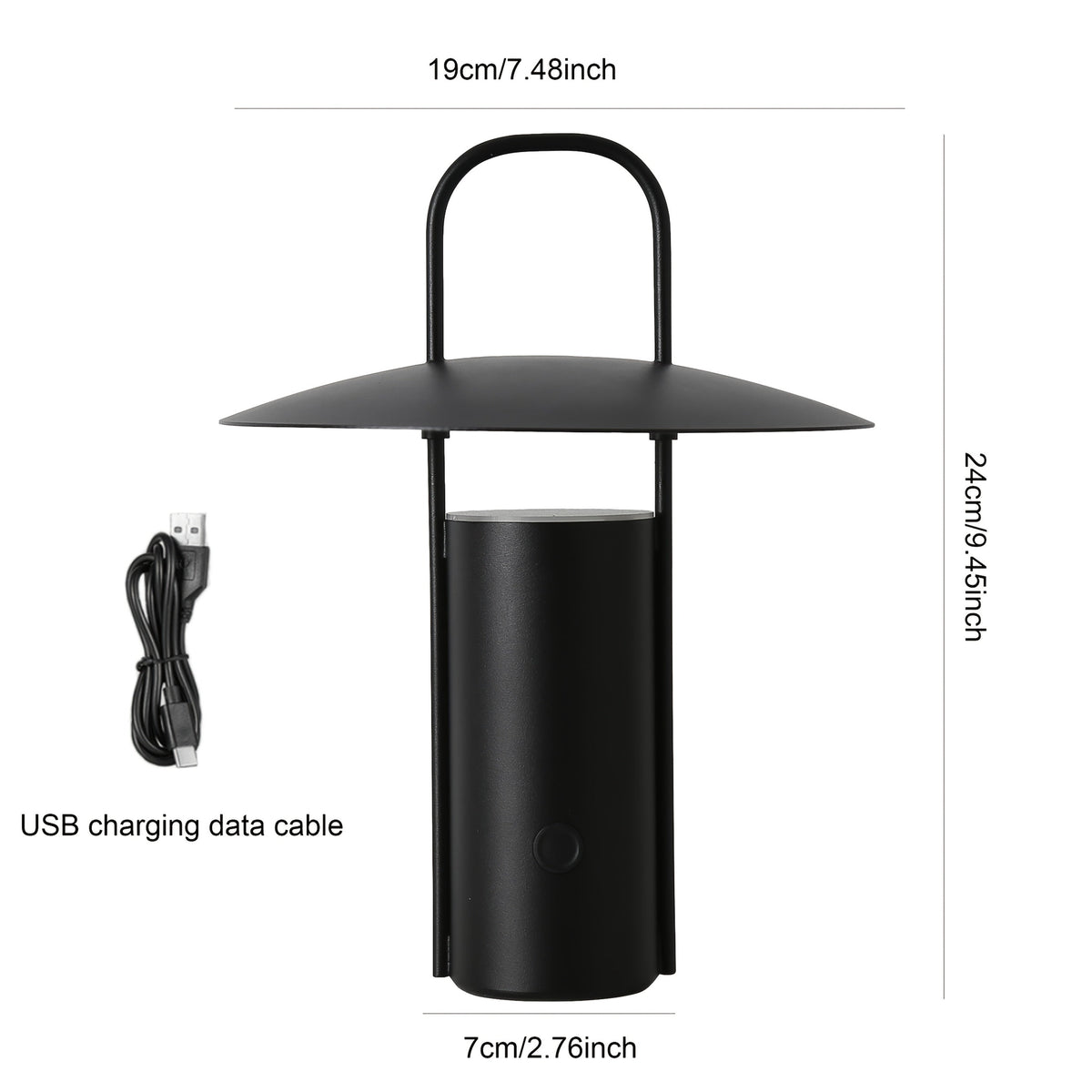 Wireless Metal LED Touch Lamp