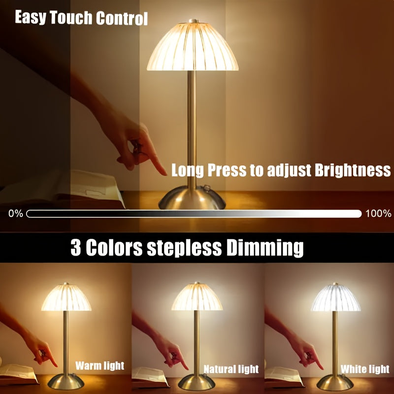 Golden Touch Crystal Table Lamp