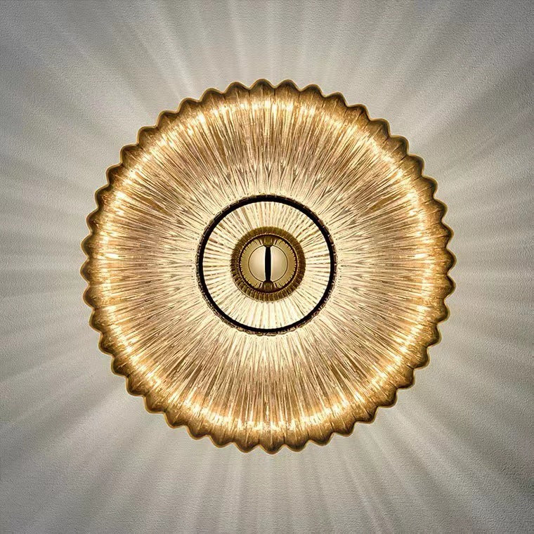 Nordic Striped Glass Wall Sconce