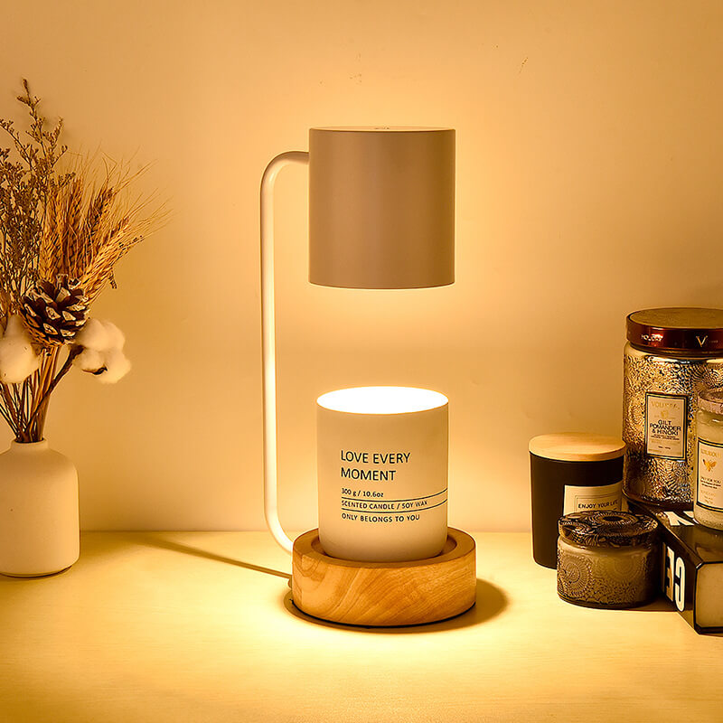 Japanese Minimalist Wood Table Lamp