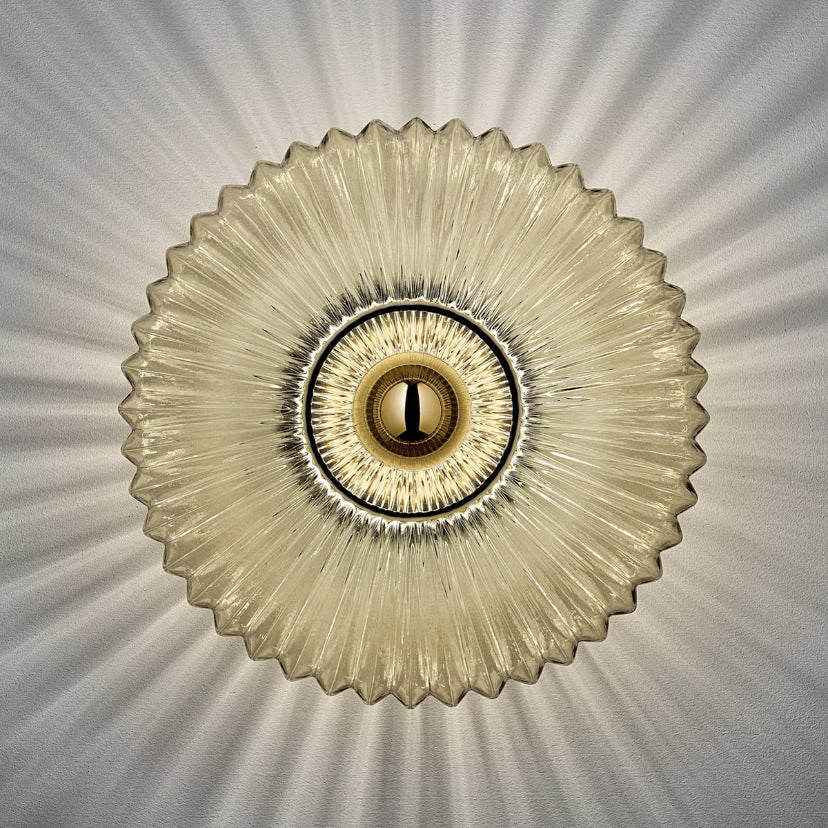 Nordic Striped Glass Wall Sconce
