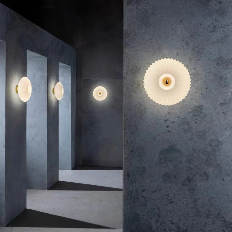 Nordic Striped Glass Wall Sconce