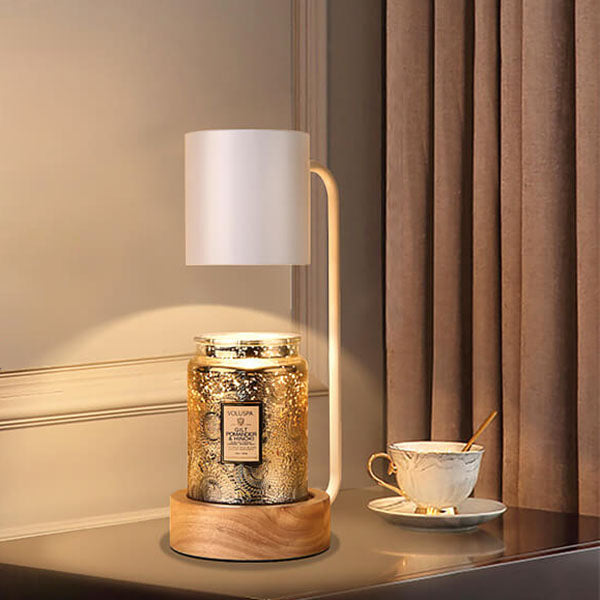 Japanese Minimalist Wood Table Lamp