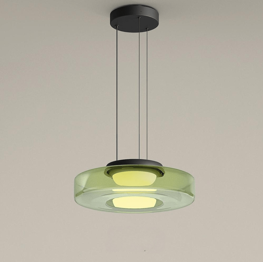 Bauhaus Layered Glass LED Pendant Light