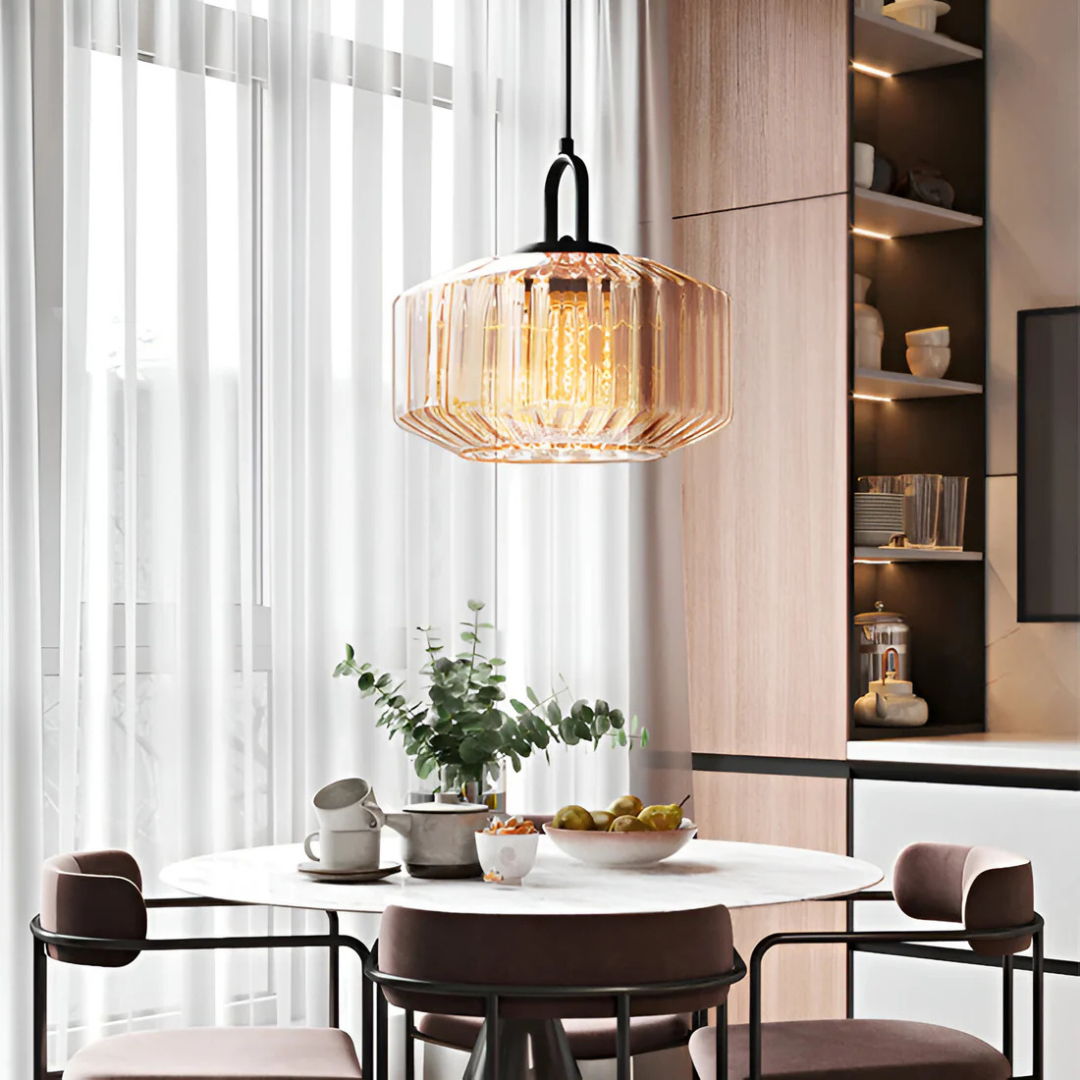 Mireta Retro Glass Pendant Light