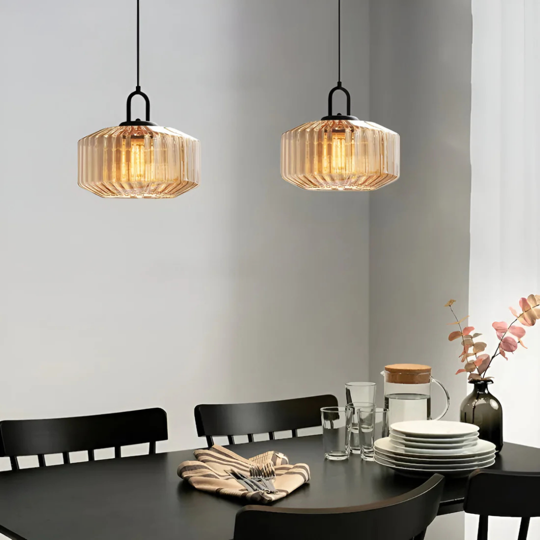 Mireta Retro Glass Pendant Light