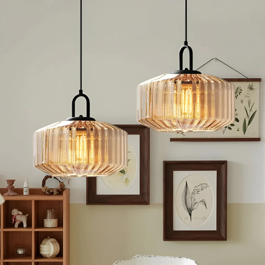 Mireta Retro Glass Pendant Light