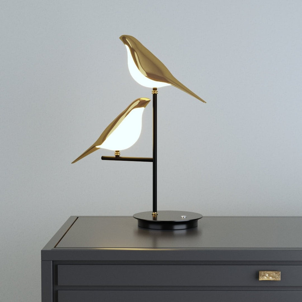 Golden Birdlight LED Wall Lamp