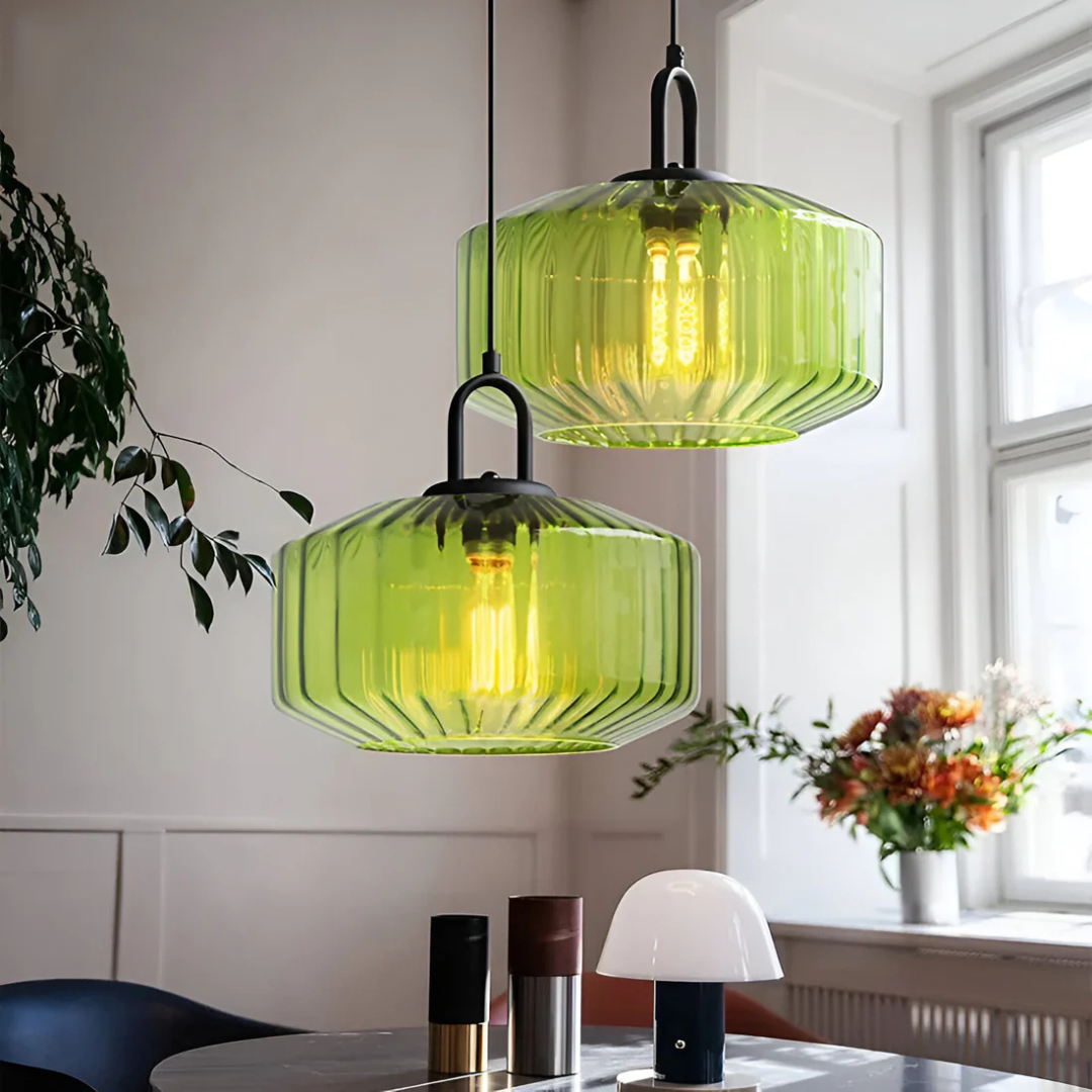 Mireta Retro Glass Pendant Light