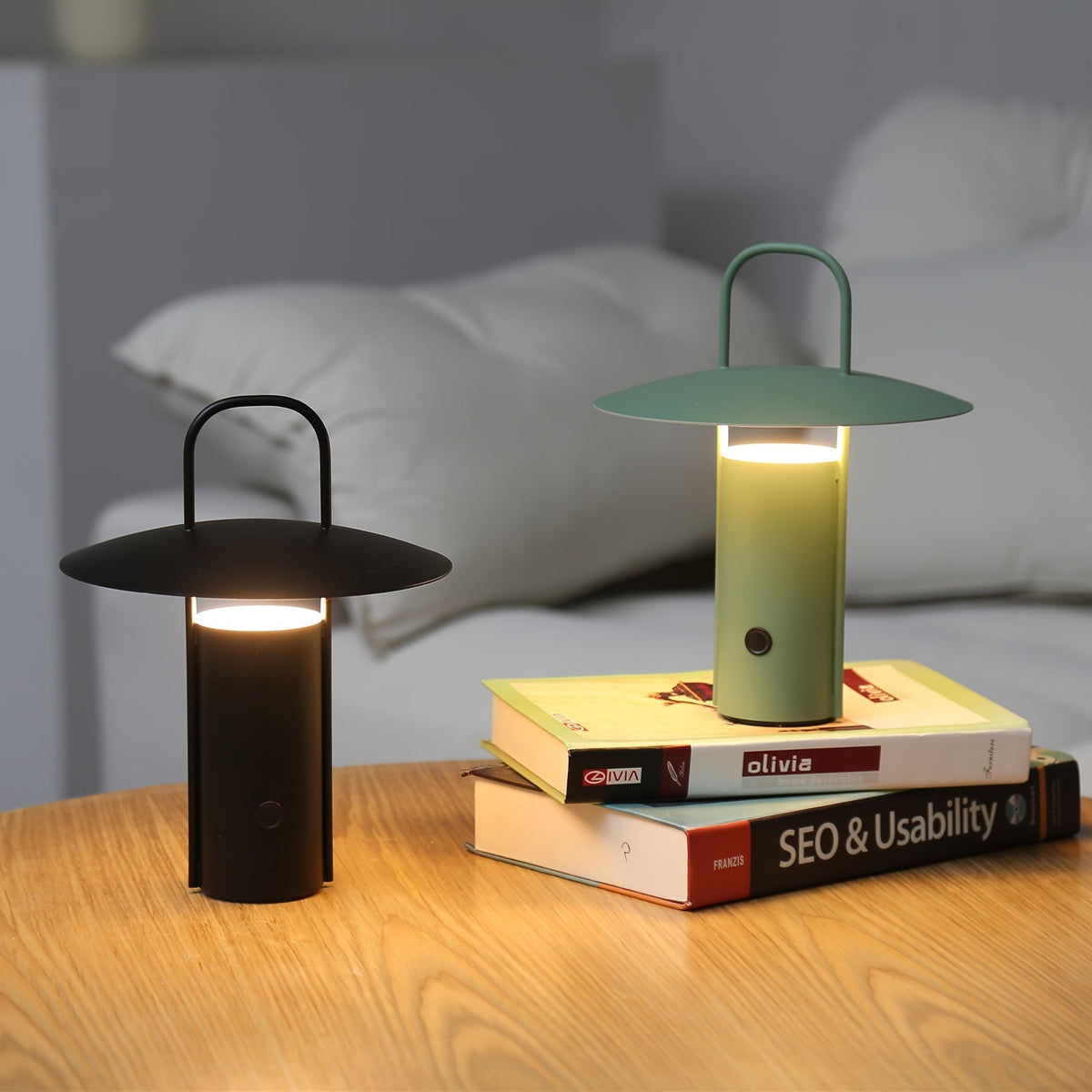 Wireless Metal LED Touch Lamp
