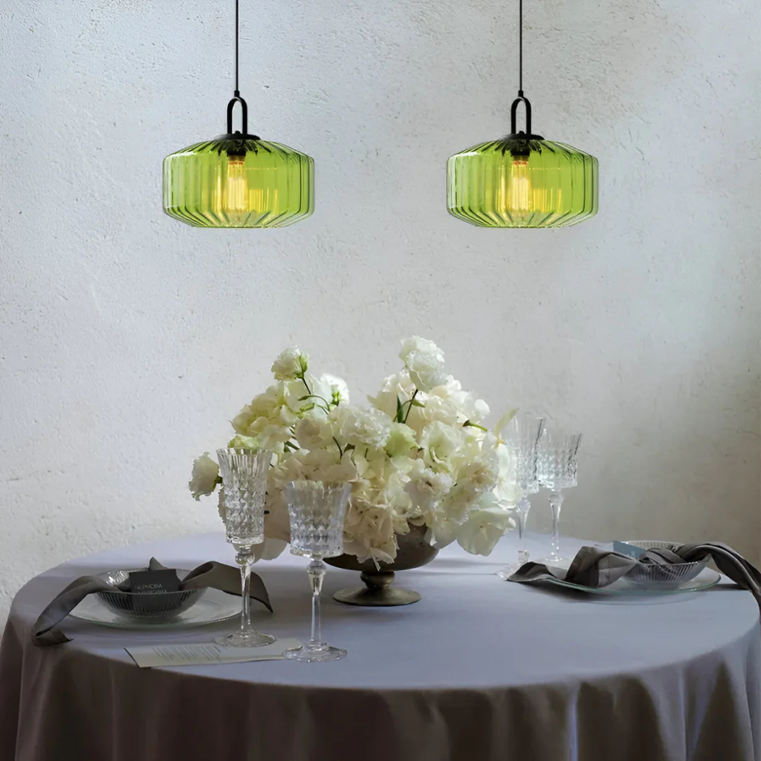 Mireta Retro Glass Pendant Light