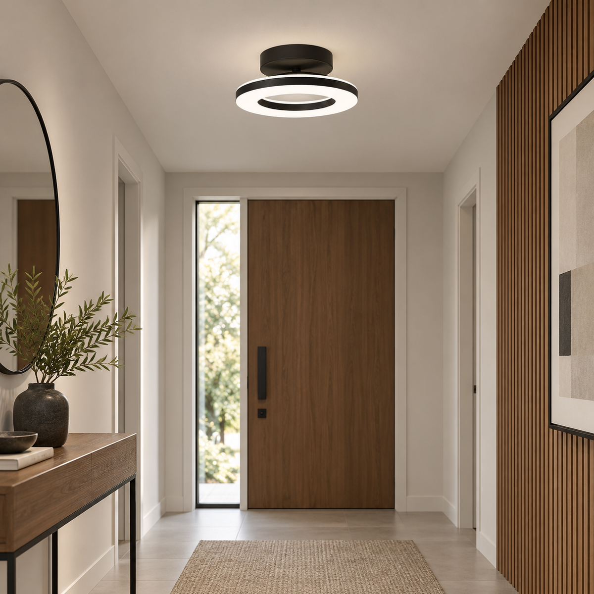 Acrylic Round LED Hallway Ceiling Light