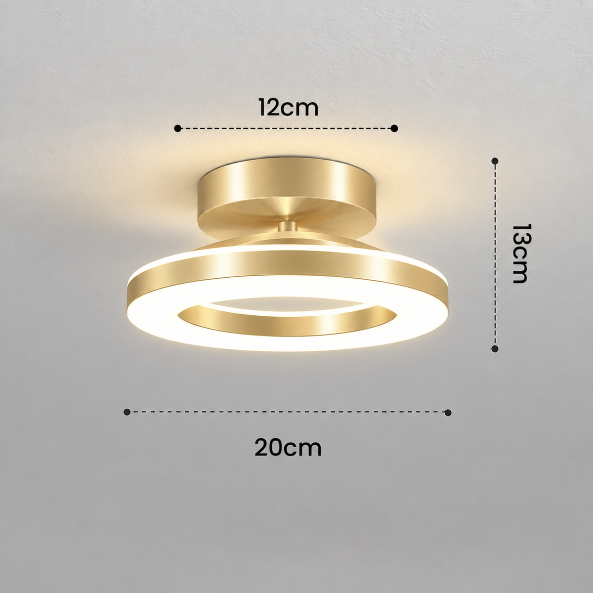 Acrylic Round LED Hallway Ceiling Light