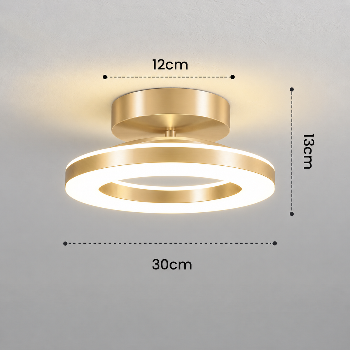 Acrylic Round LED Hallway Ceiling Light