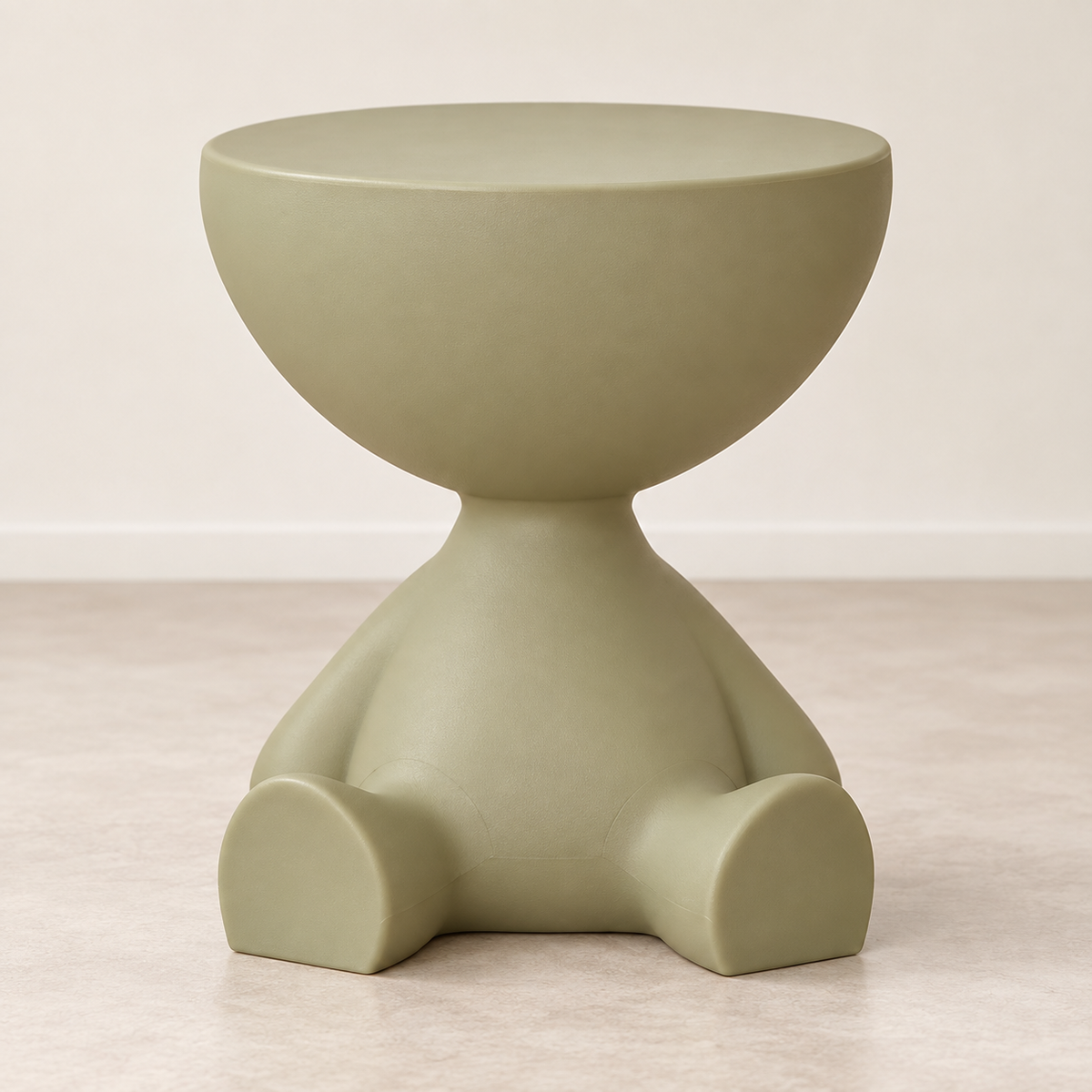 Cartoon Bear Storage Side Table