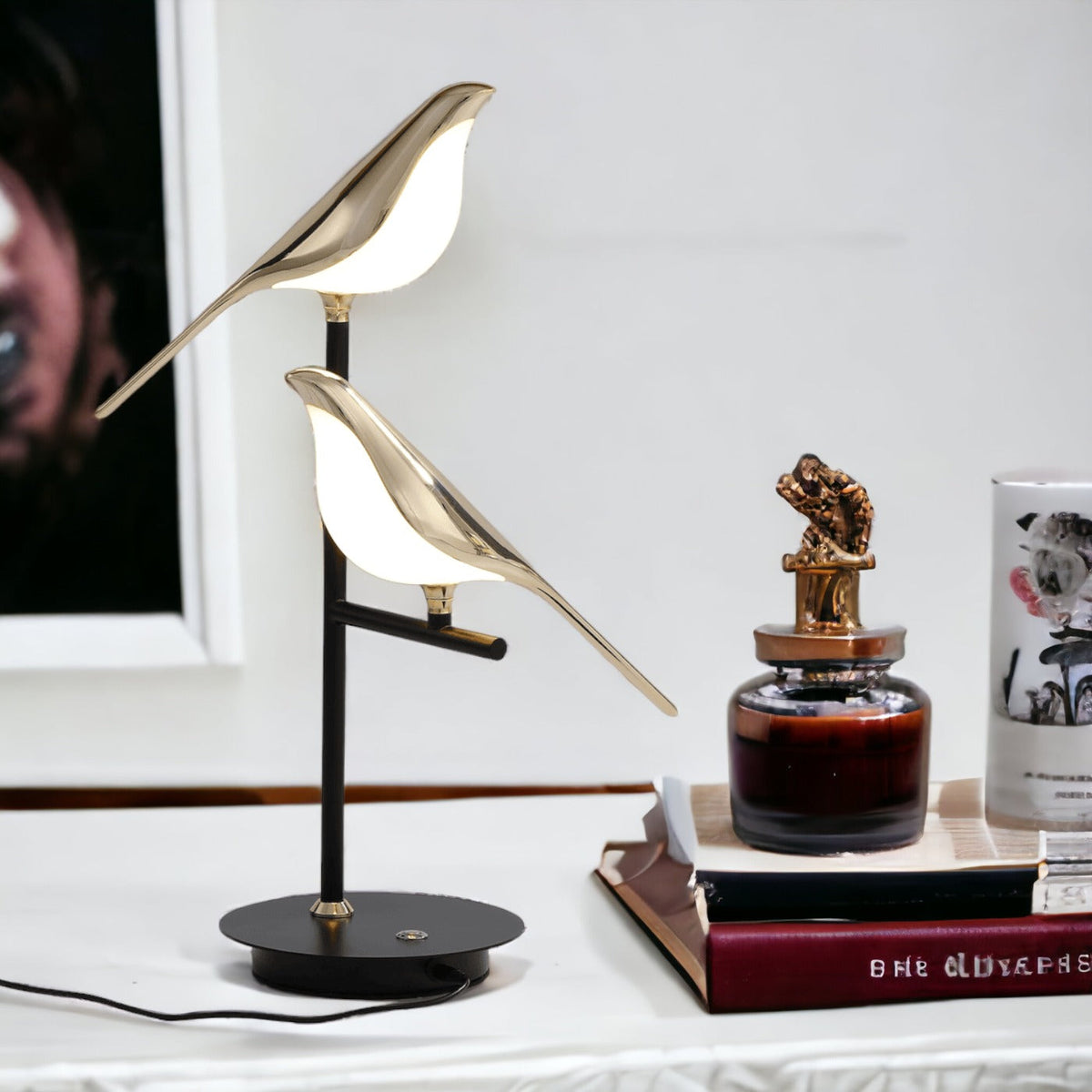 Golden Birdlight LED Wall Lamp