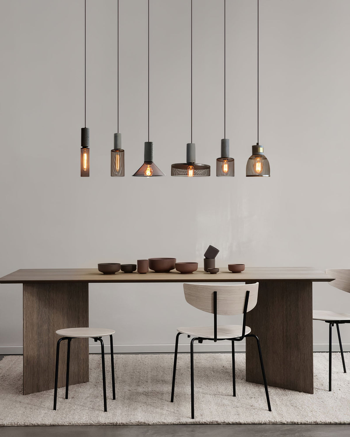 Urban Concrete Industrial Pendant Light