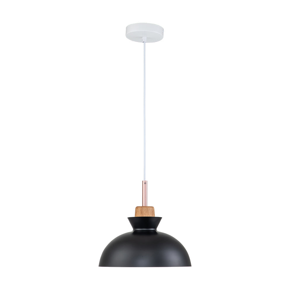 Modern Scandinavian Metal Dome Pendant