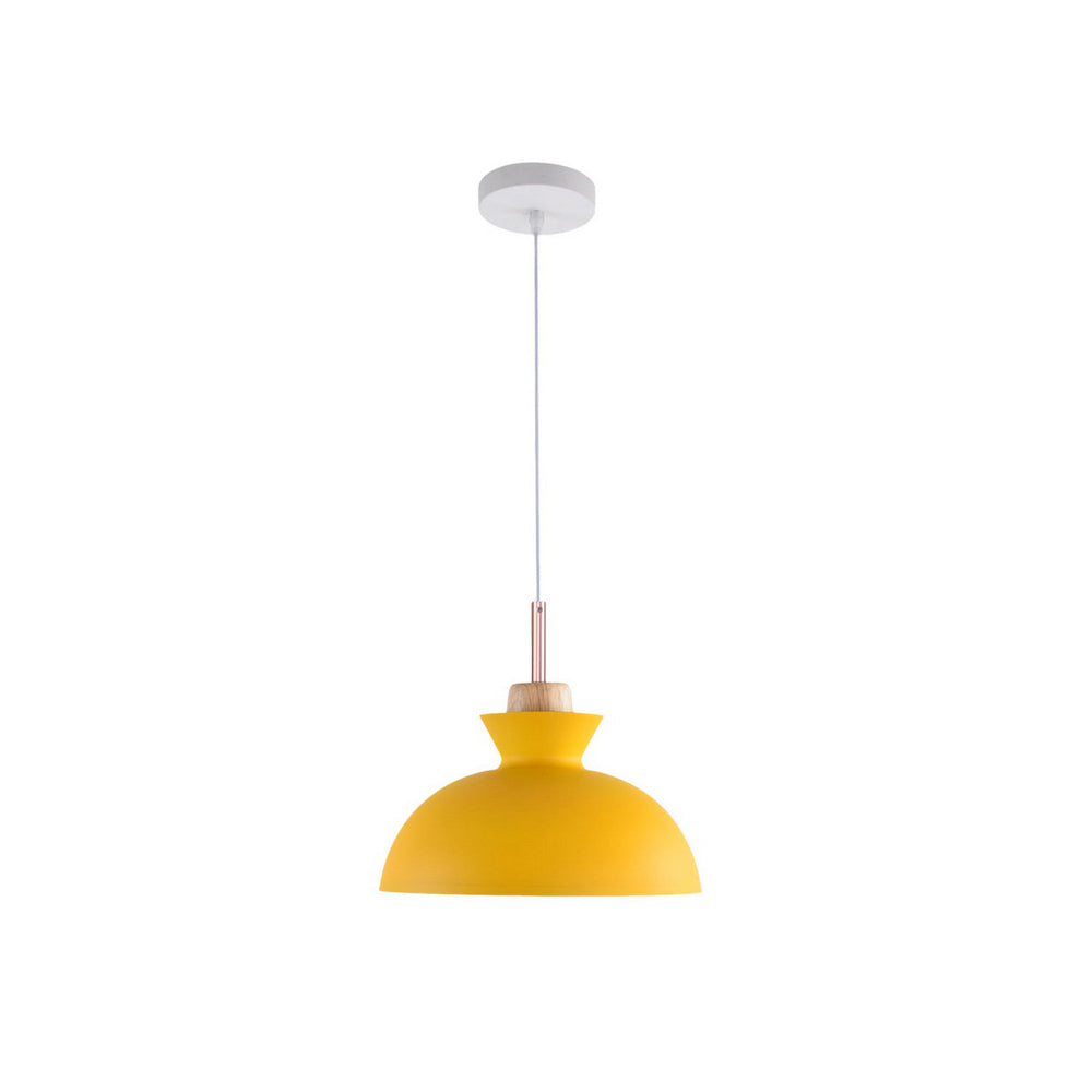 Modern Scandinavian Metal Dome Pendant