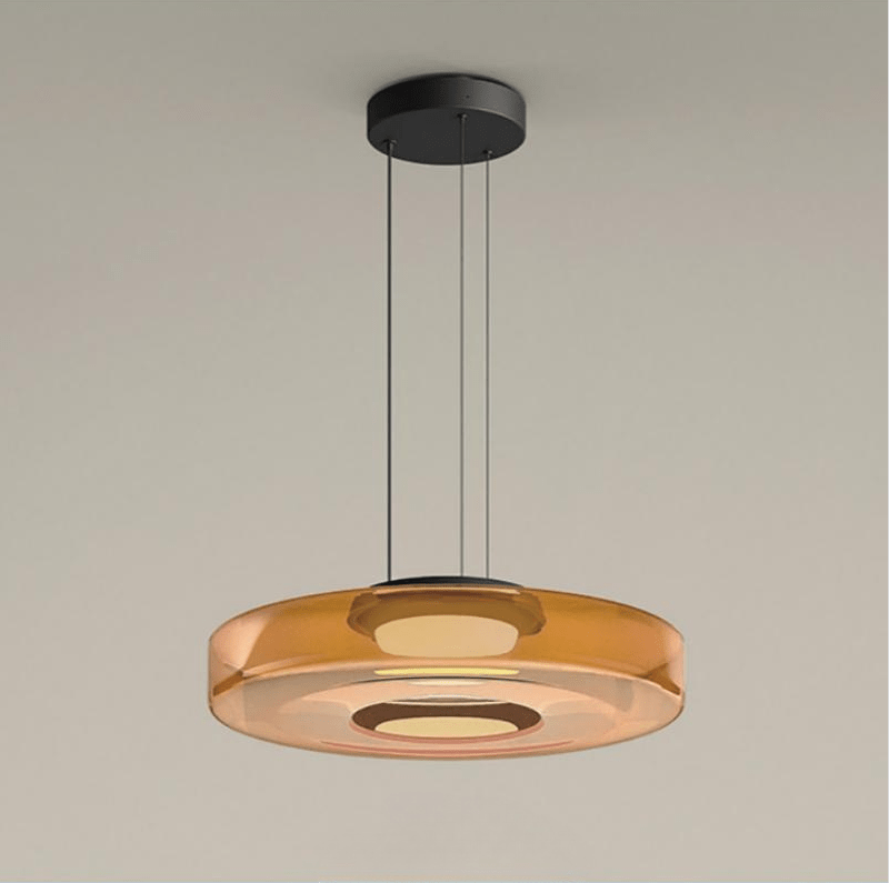 Bauhaus Layered Glass LED Pendant Light