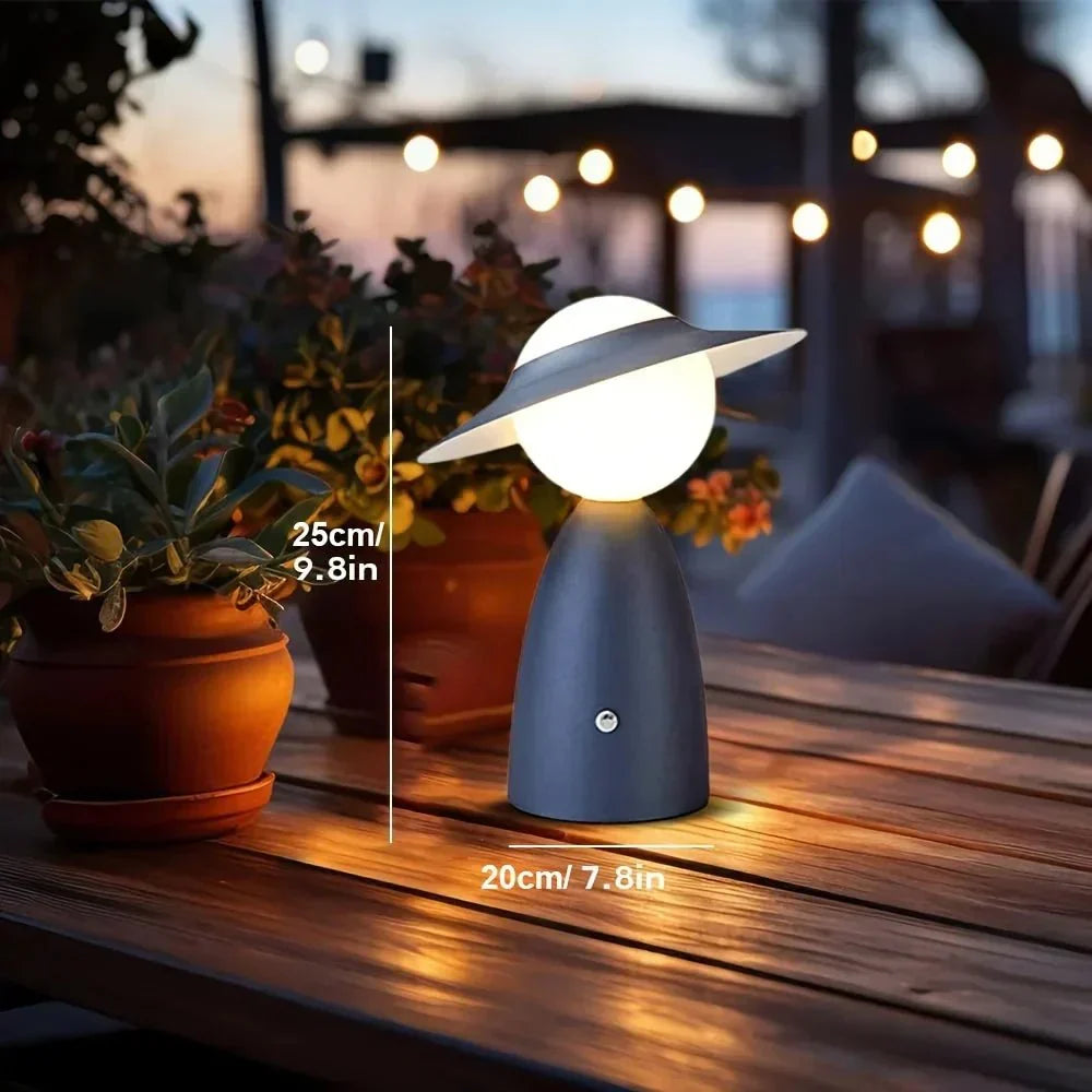 TouchBright Wireless Charging Table Lamp