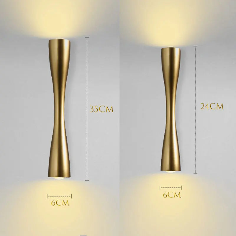 Nordic Up & Down Waterproof Wall Light