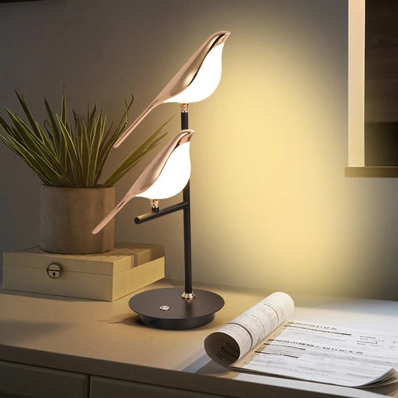 Golden Birdlight LED Wall Lamp