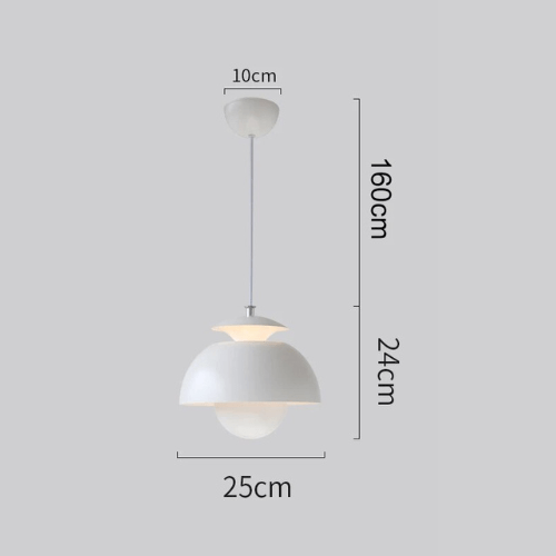 Scandinavian Flower Bud LED Pendant