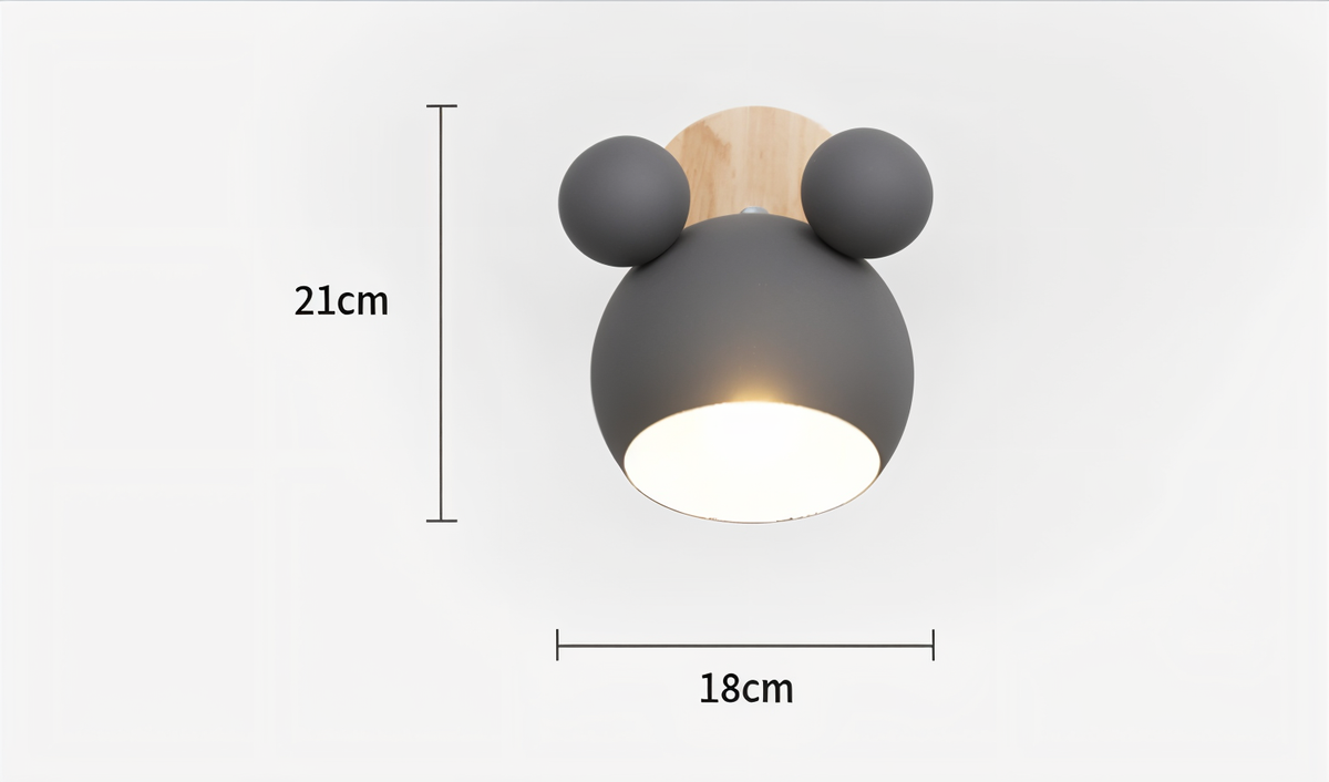 FlashMouse Playful Adjustable Wall Lamp