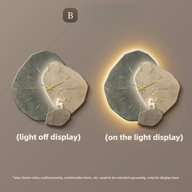 LumoClock LED Modern Wall Clock