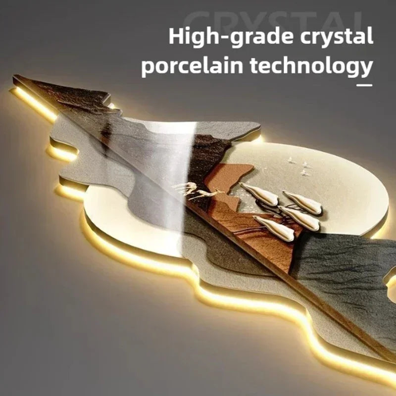 LumoClock LED Modern Wall Clock