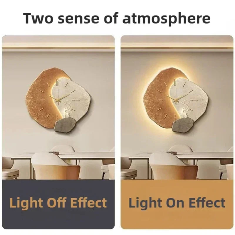 LumoClock LED Modern Wall Clock