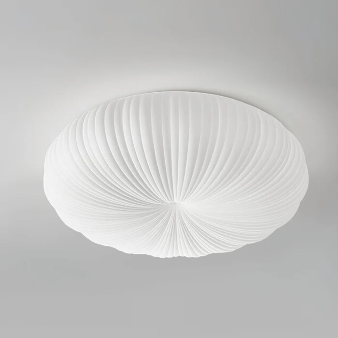 Olara Pleated LED Flush Mount Ceiling Light