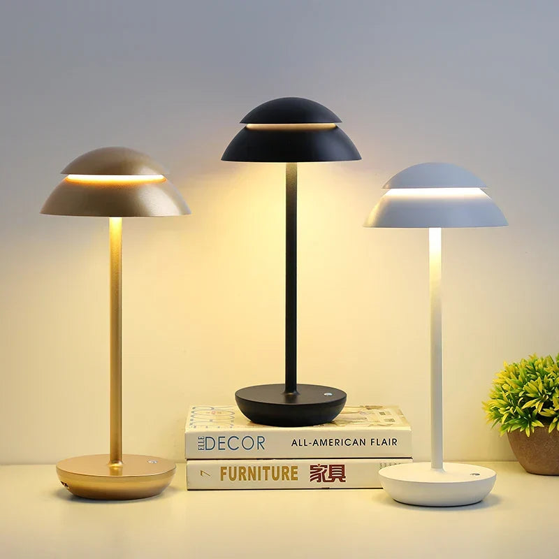 PowerLuxe Rechargeable Cordless Table Lamp