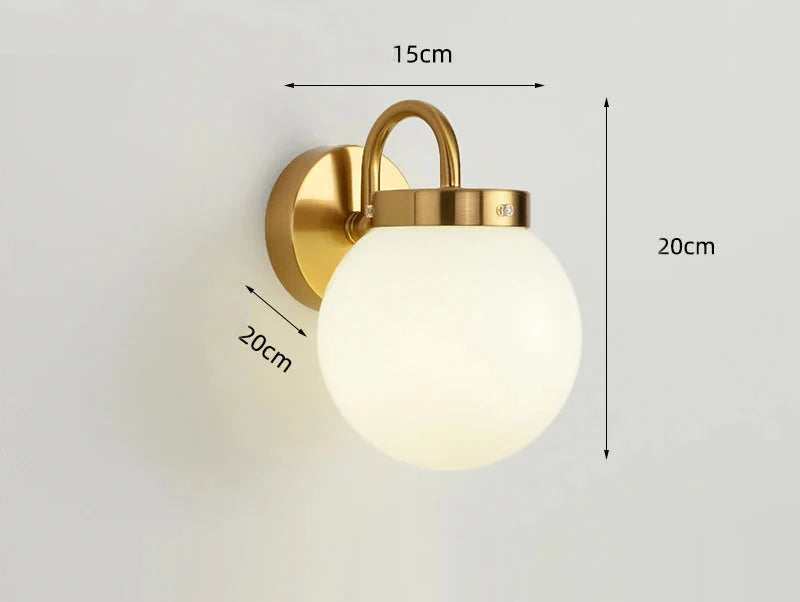 Quashion Ribbed Glass Wall Lamp