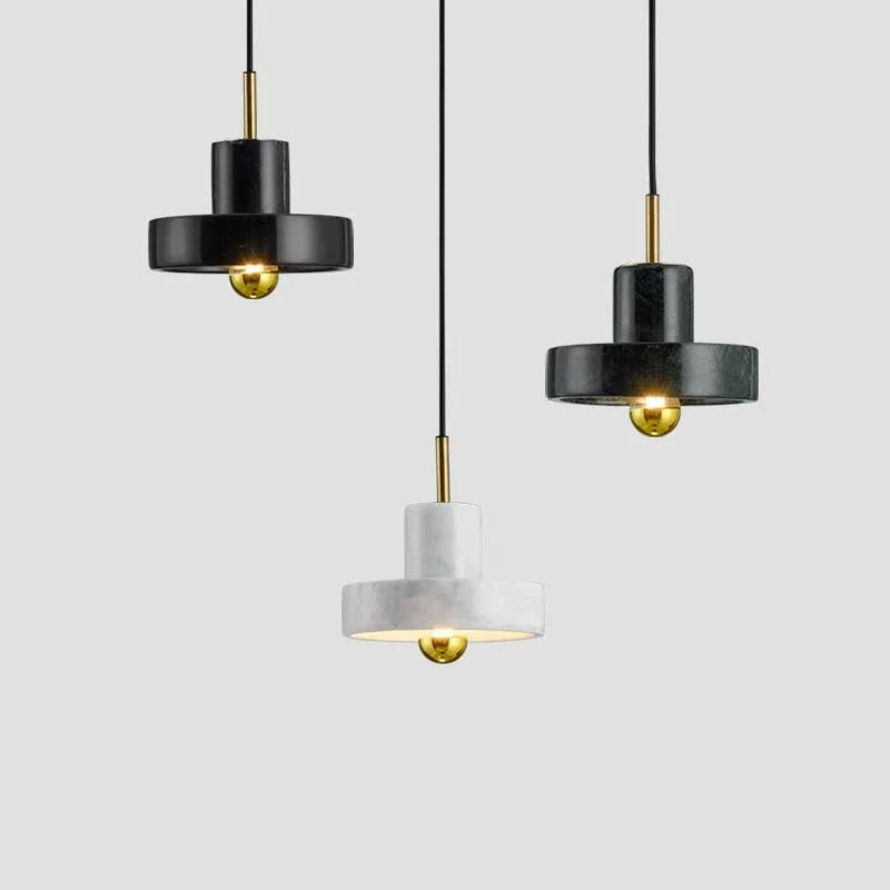 Marble Stone Postmodern Pendant Lamp