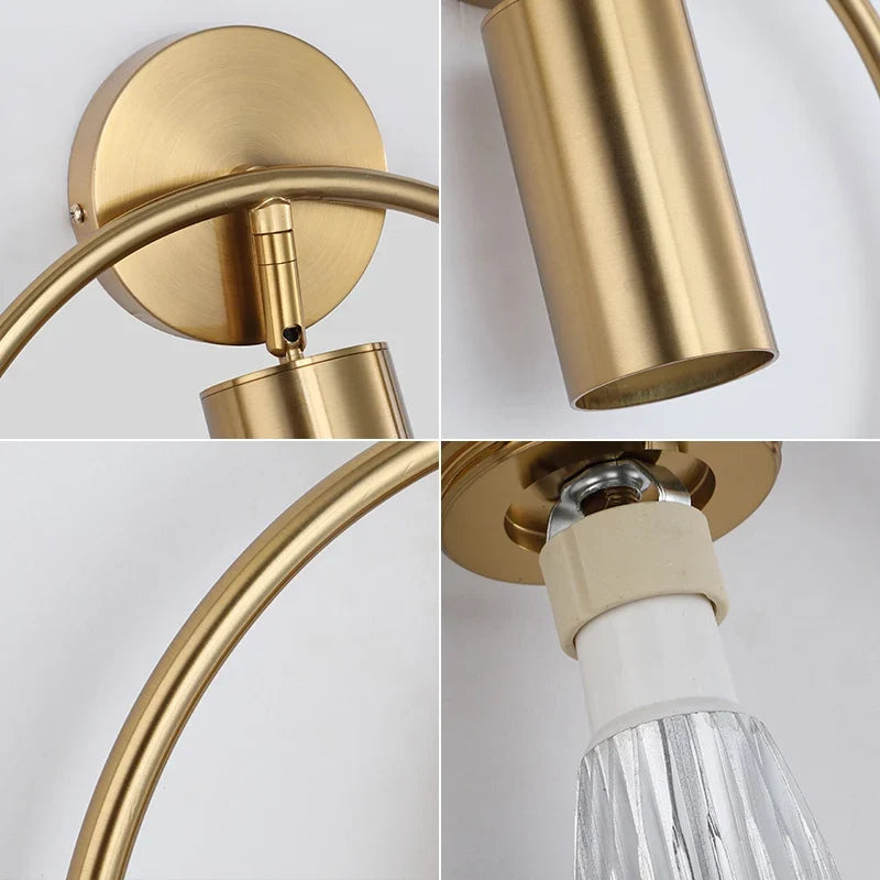 Halo Ring Rotatable Wall Light