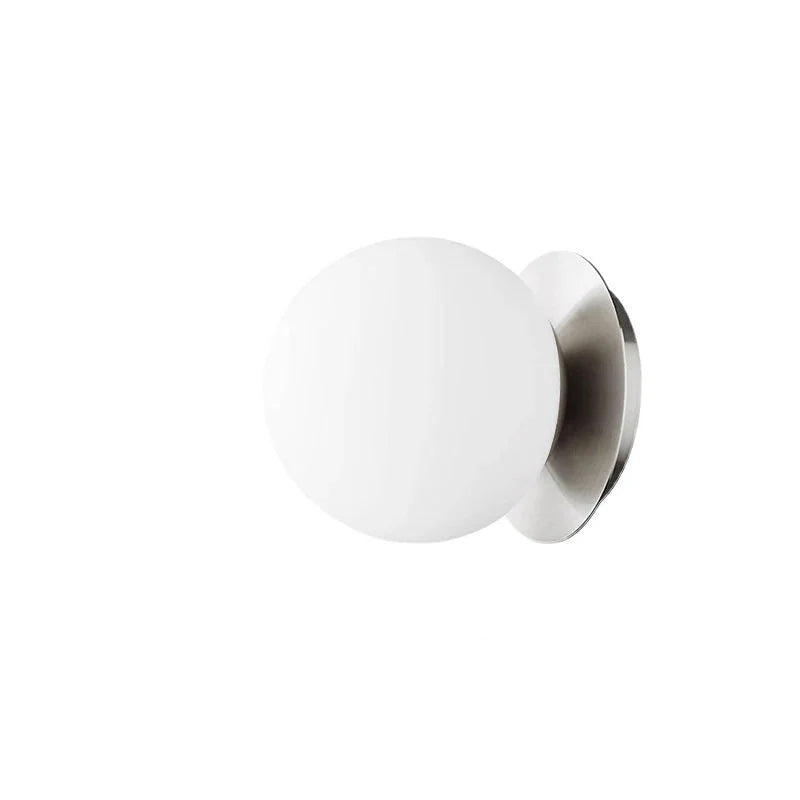 Nordic Opal Globe Glass Wall Lamp