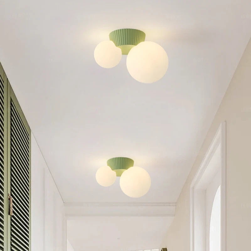 Luméa French Double Globe Ceiling Light