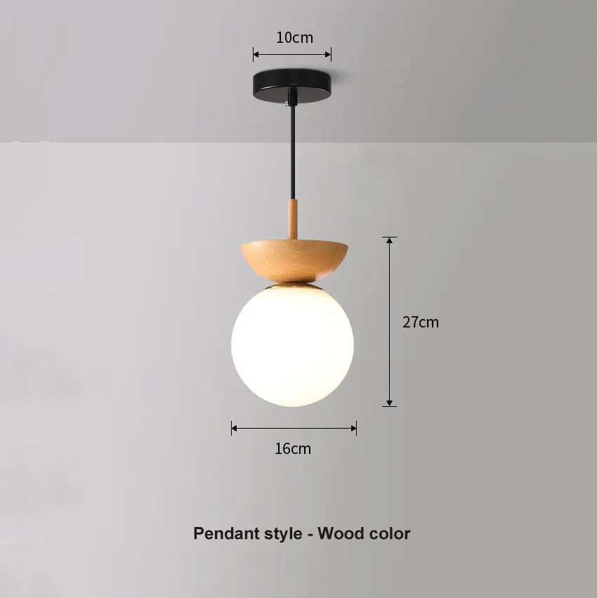 Nordic Opal Glass Ball Ceiling & Pendant Light