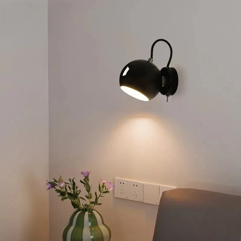 Nordic Adjustable Dome Wall Lamp