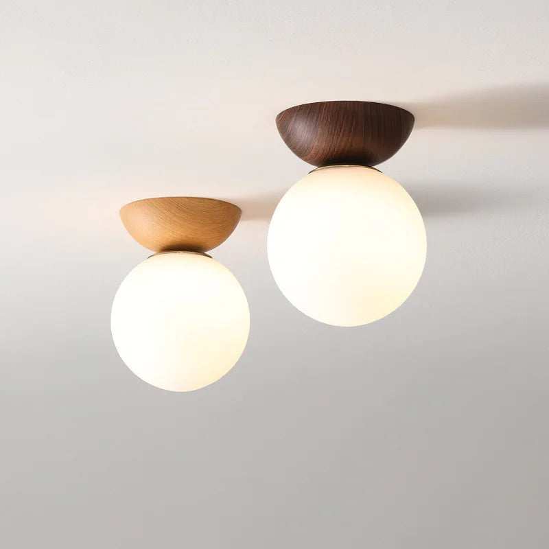 Nordic Opal Glass Ball Ceiling & Pendant Light