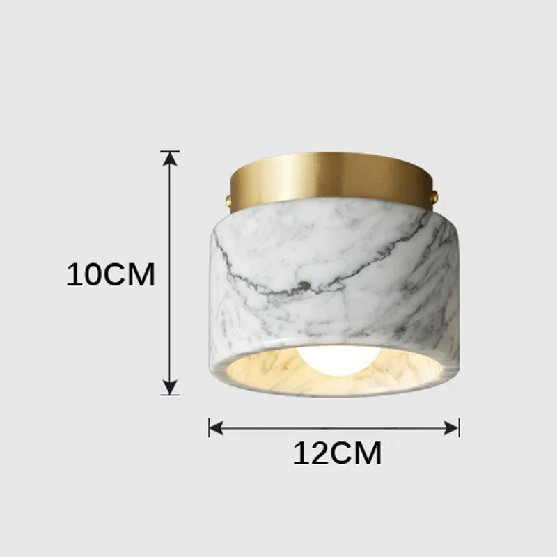 Nordic Marble Stone Ceiling Downlight