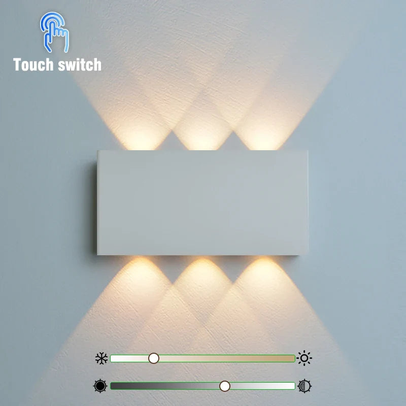 LumiBlock Rechargeable Wireless Wall Lamp