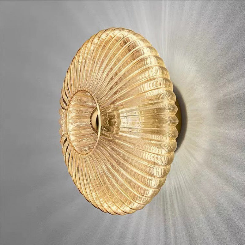 Nordic Striped Glass Wall Sconce