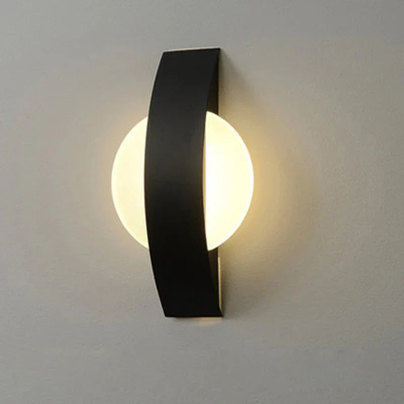 Minimalist Acrylic Sphere Wall Lamp