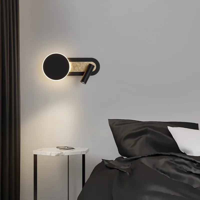 HaloBeam Dual LED Reading Wall Light