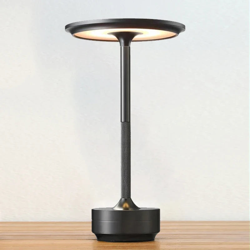 Rechargeable Aluminium Touch Table Lamp